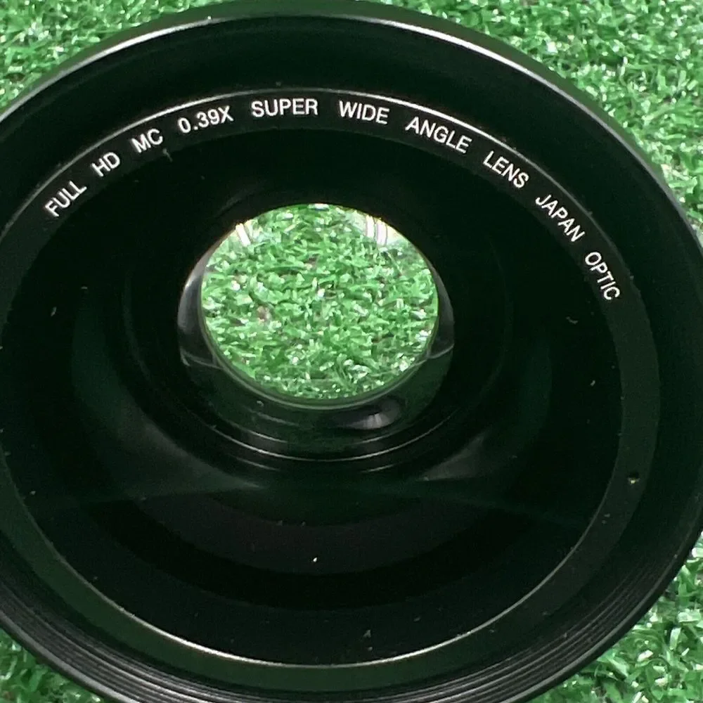 Professional HD MC 0.39x Super Wide Macro Angle Lens Japan Optic W/ Case‎